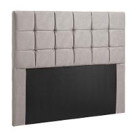 Cabeceira Cama Box Queen 1,60 Estofada Julia Veludo Bege Marfim Speciale Home Bege Marfim - 1