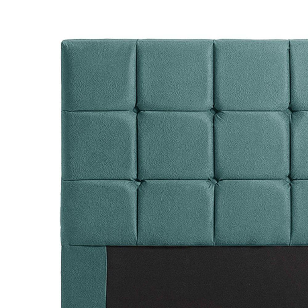Cabeceira Julia 195cm De Largura King Size Veludo Speciale Home Ciano - 4