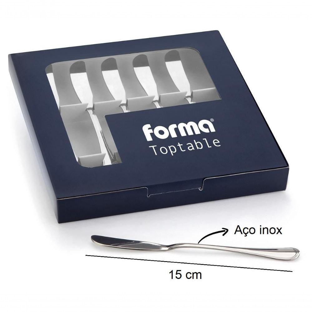 Conjunto Com 6 Espátulas Para Patê Manteiga Midas Toptable - 2