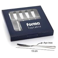 Conjunto Com 6 Espátulas Para Patê Manteiga Midas Toptable - 2