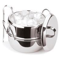 Balde De Gelo Térmico Inox Com Pinça Tampa 1l Drinks Bar - 1