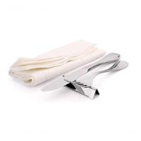 Conjunto 6 Descansos Apoio De Talheres Mesa Inox Toptable - 3