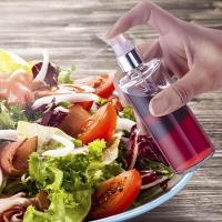 Galheteiro De Vidro Spray Base Inox Kit Saleiro Vinagre Azeite Galheta Vinagreiro Azeiteiro - 9