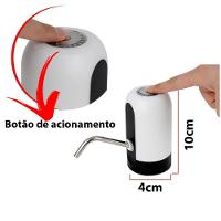 Bomba De Agua Para Bebedouro Galao Eletrico Usb Automática - 8