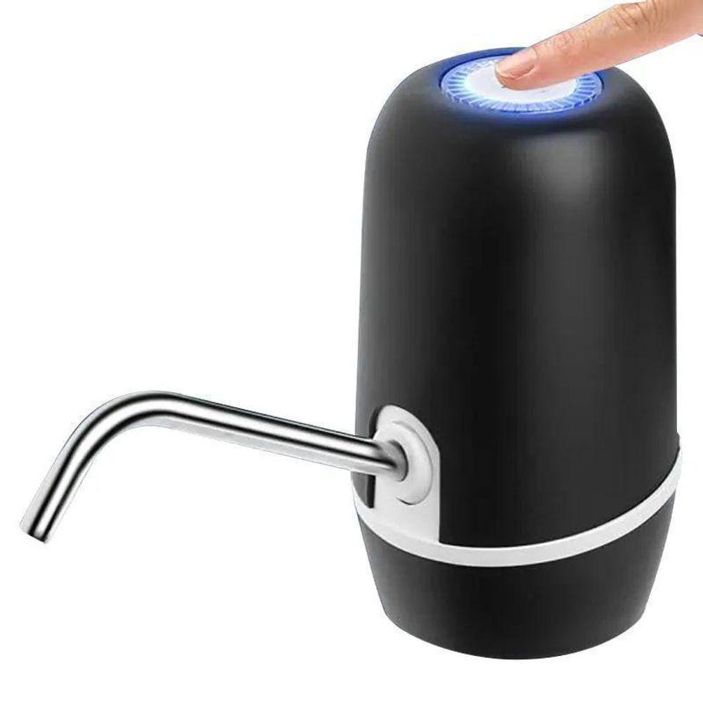 Bomba Elétrico D'água Recarregável Usb Galão Botão único - 1