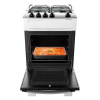 Fogão 4 Bocas Branco Com Mesa Inox Atlas Atenas Bivolt - 3