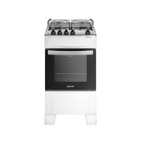 Fogão 4 Bocas Branco Com Mesa Inox Atlas Atenas Bivolt - 6