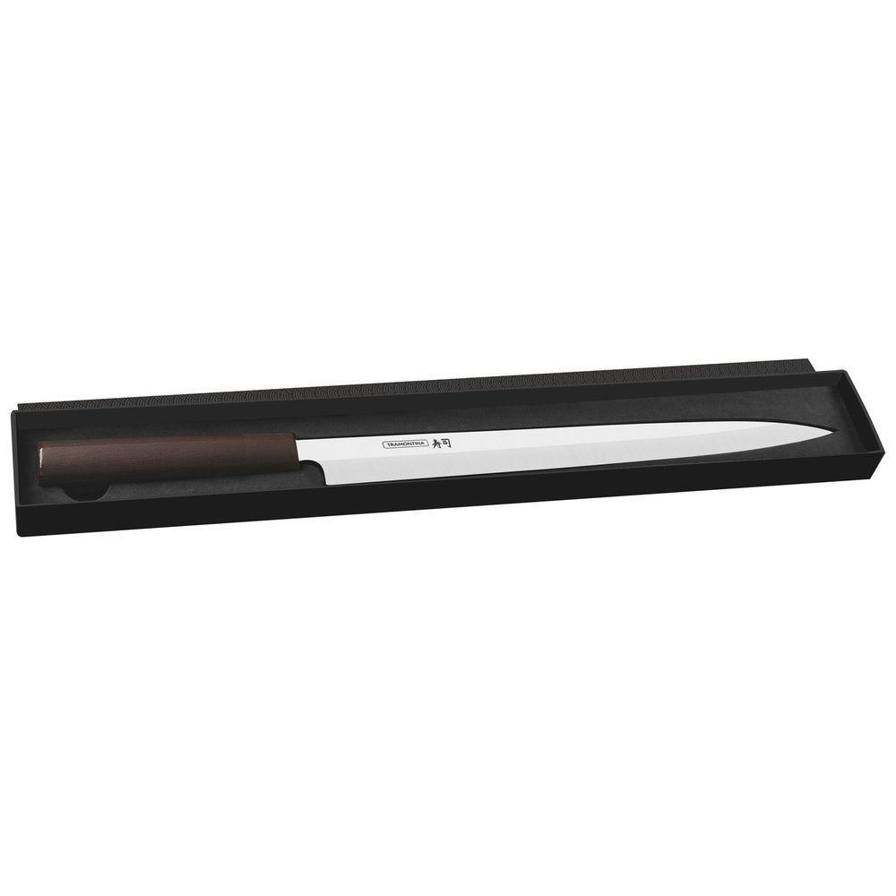 Faca Yanagiba Tramontina Sushi Com Lâmina Em Aço Inox E Cabo De Nylon 13" Tramontina - 4