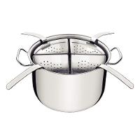 Cozi-pasta Tramontina Professional Em Aço Inox Com 4 Divisórias 30 Cm 13,5 L Tramontina - 1