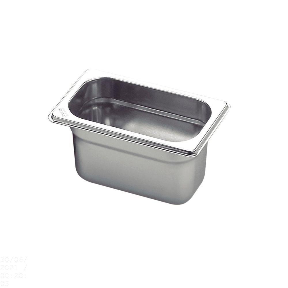 Cuba Tramontina Gn 1-9 Em Aço Inox Sem Alças Profundidade 100 Mm - Aço 201 Tramontina - 1