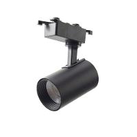 Spot P/ Trilho Authentic Preto 7w Branco 6500k - 3