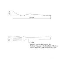 Faqueiro Amazonas Tramontina Em Aço Inox 72 Peças Com Facas De Mesa - Sem Estojo Tramontina - 2