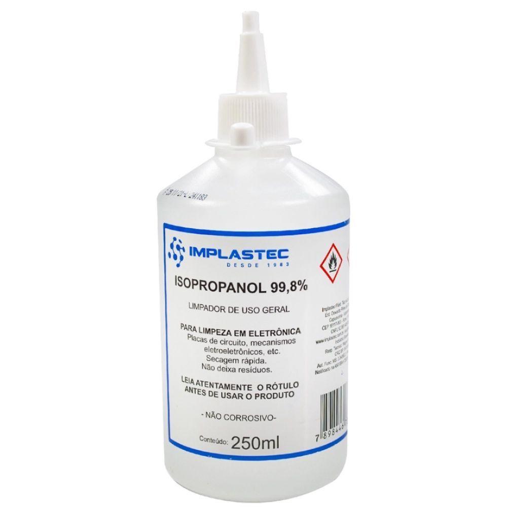 Alcool Isopropilico 250ml Implastec - 1