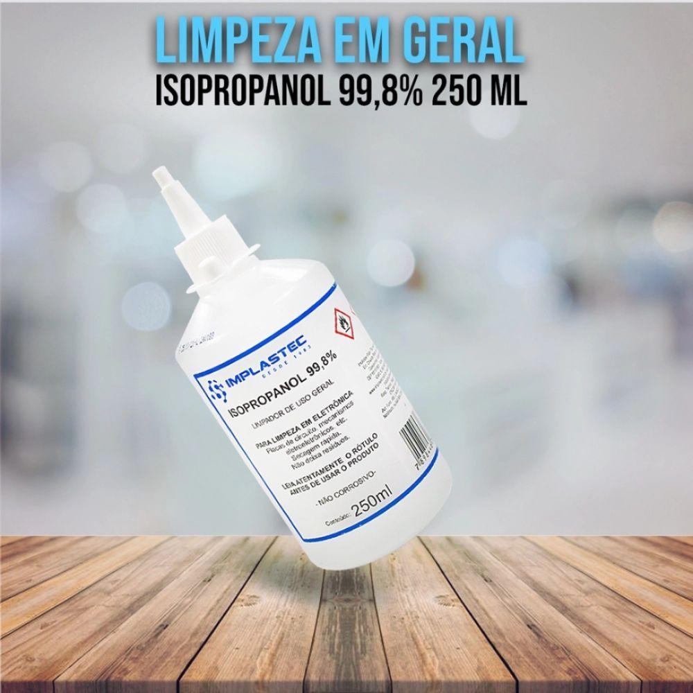Alcool Isopropilico 250ml Implastec - 2