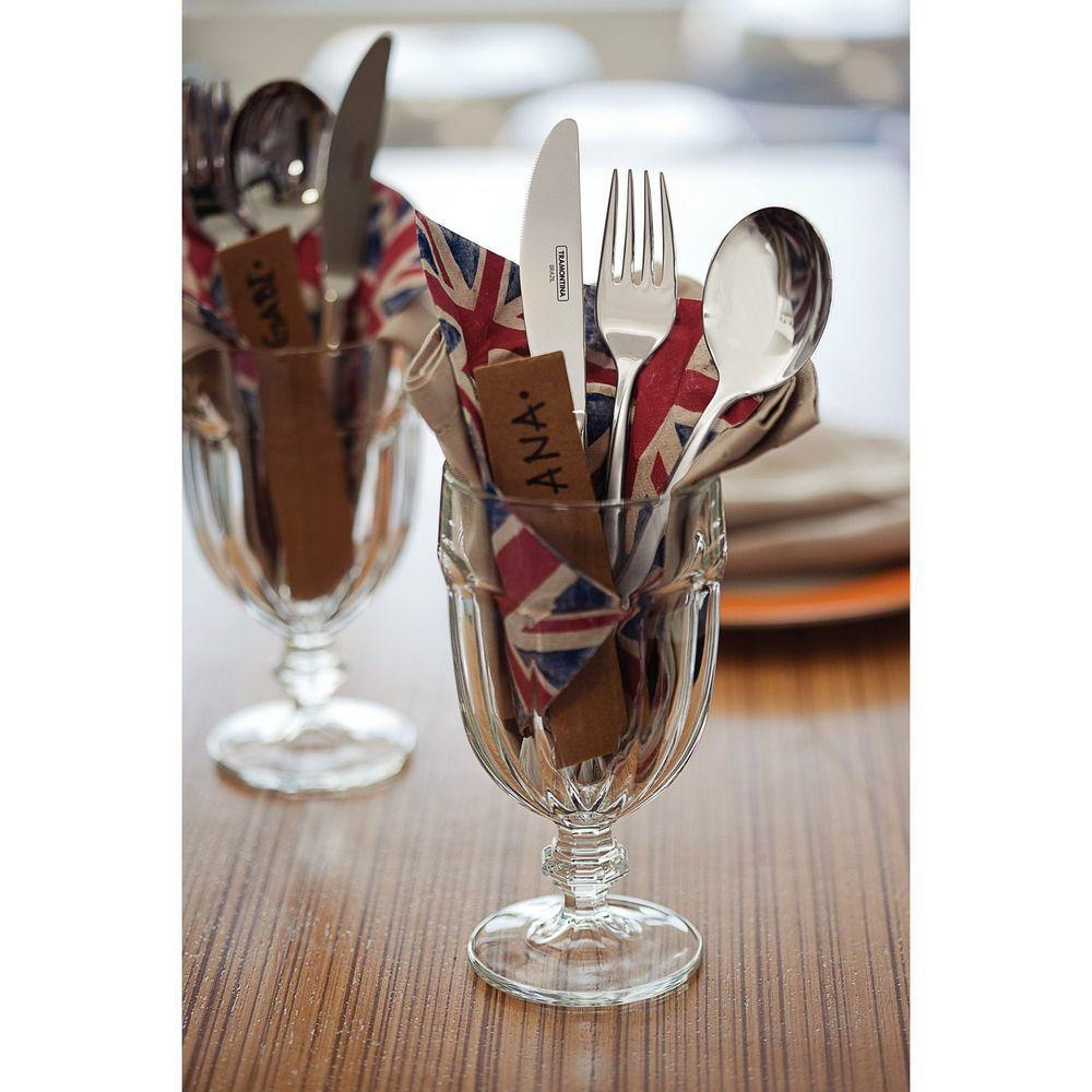 Garfo Para Sobremesa Tramontina Berlin Brilho Em Aço Inox Tramontina - 2