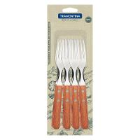 Conjunto De Garfos De Mesa Dynamic Com Lâminas Em Aço Inox E Cabos De Madeira Natural 12 - 2