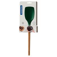 Espátula Tramontina Live Em Silicone Verde Com Cabo Em Madeira Tramontina - 2