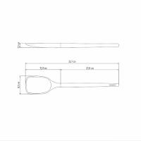 Espátula Tramontina Live Em Silicone Verde Com Cabo Em Madeira Tramontina - 4