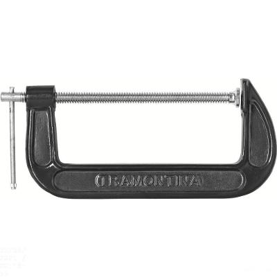 Grampo Tipo C 8" Tramontina Com Corpo Em Ferro Fundido E Pintura Eletrostática Tramontina