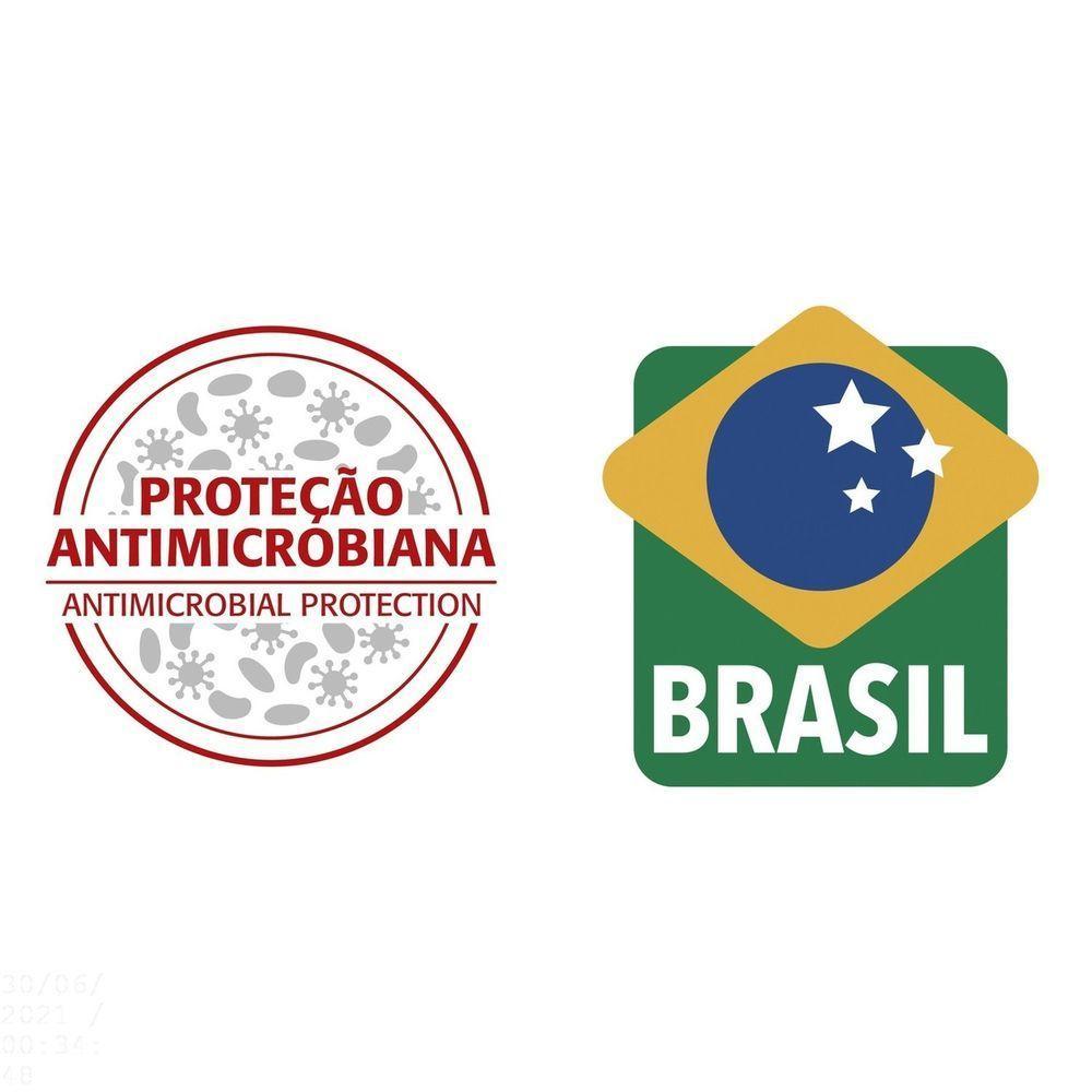 Jogo Para Churrasco Em Aço Inox Com Cabo Marrom Madeira E Polipropileno 3 Peças - 2