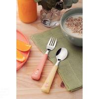 Jogo De Talheres Infantil Baby Friends Com Lâminas De Aço Inox E Cabos De Polipropileno C - 3