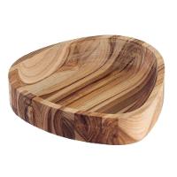 Gamela Organica Churrasco Em Madeira Teca Fsc Com Acabamento Em óleo Mineral 25x25 Cm - 1