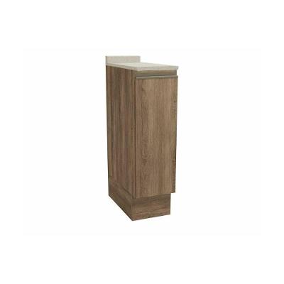 Balcão De Cozinha Modulado Maxxi G737 Porta Tempero 1 Porta C-tampo 25cm Nogal-orion - Kappesberg