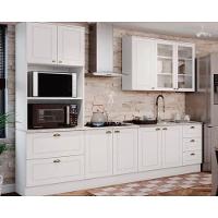 Kit De Cozinha Modulada 5 Peças Americana (1 Aéreo. 2 Balcões, 1 Paneleiro, 1 Complemento) Branco - Henn - 1