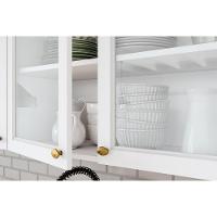 Kit De Cozinha Modulada 5 Peças Americana (1 Aéreo. 2 Balcões, 1 Paneleiro, 1 Complemento) Branco - Henn - 3