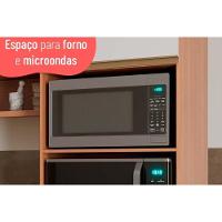 Cozinha Modulada Telasul Thela Macadâmia Thela Macadâmia 5 Peças (2Aéreos+1Balcão+2Paneleiros) CZC20 Freijo/Branco-Telasul - 7