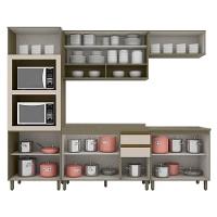 Cozinha Modulada Henn Connect 7 Peças (2 Aéreos+2 Balcões+1paneleiro+2complemento) Cpt94 Duna/cristal-henn - 8