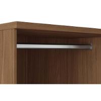 Cômoda Casal Málaga Gold 2 Portas e 5 Gavetas jatoba/Areia - Santos Andirá - 5