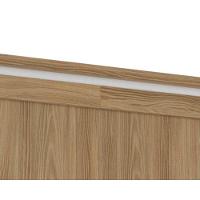 Guarda Roupa 4 Portas de Correr e 4 Gavetas N565 Nogueira/Macadamia - Kappesberg - 6