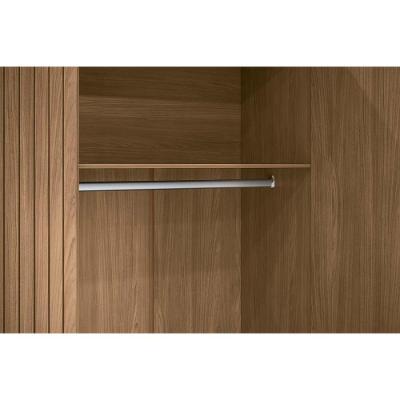 Guarda Roupa Casal Buriti Jatoba-Grafitte 6 Portas de Abrir 4 Gavetas Santos Andirá