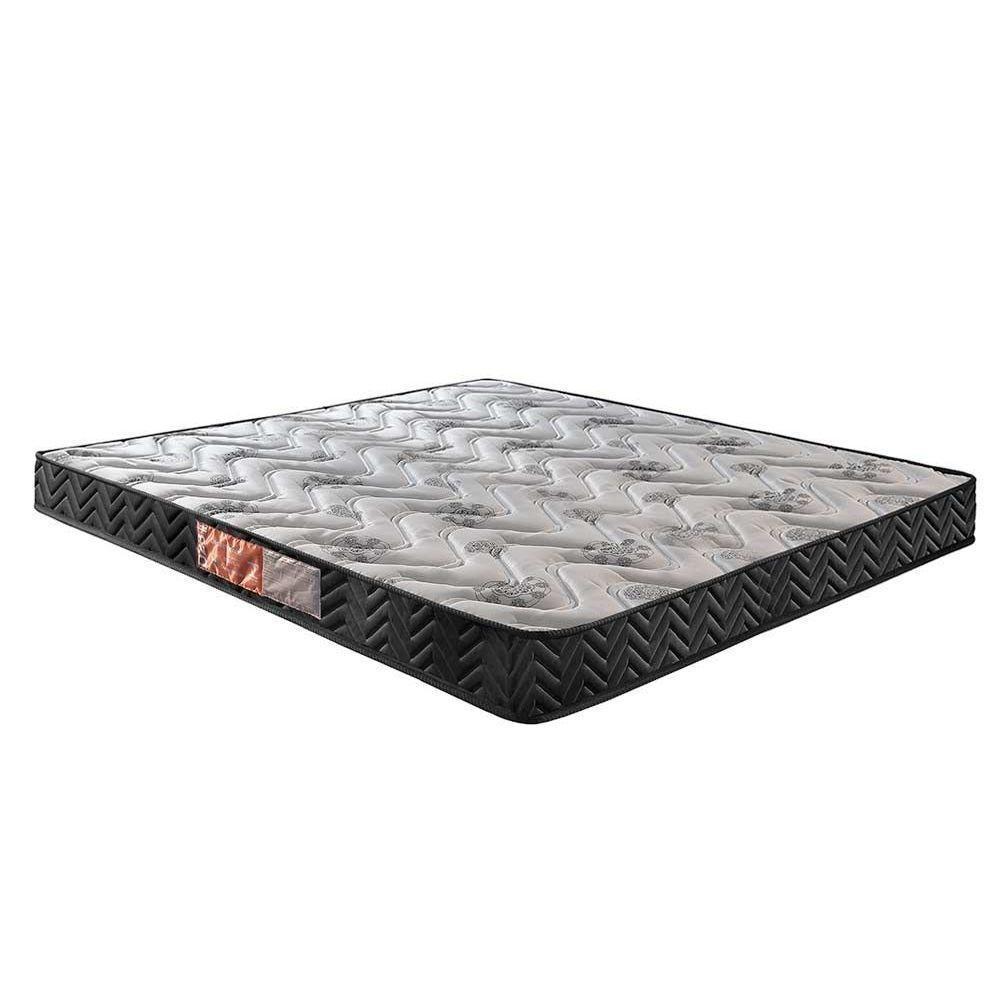 Cama Box Baú Solteiro: Colchão Espuma Paropas D45 Pasquale + Base CRC Suede Black(88x188) - 6