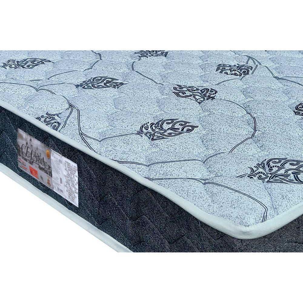 Cama Box Baú Solteiro: Colchão Espuma Orthoflex D45 / EP Cecina + Base CRC Suede Gray(88x188) - 4