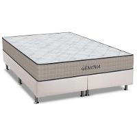 Cama Box Queen: Colchão Espuma D45 Orthoflex Genova + Base CRC Courano White(158x198) - 5