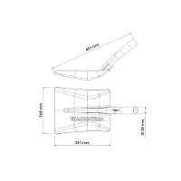 Pá Quadrada Tramontina 465-30 Em Aço Sem Cabo Tramontina - 3