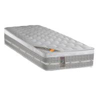 Colchão Solteiro Espuma Visco Gel Molas Ensacadas Pocket Premium Euro Pillow (88x188x32) - Castor - 1