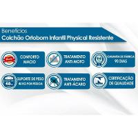 Colchão do Bebê D20 Physical Resistente Infantil - 70x150x12 - Ortobom - 5