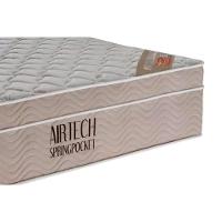 Colchão Solteiro Molas Ensacadas  SuperPocket Airtech Spring OrtoPillow (88x188x30) - Ortobom - 6