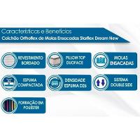 Colchão Solteiro Molas Ensacadas Masterpocket Starflex Dream New Pillow In (88x188x30) - Orthoflex - 5