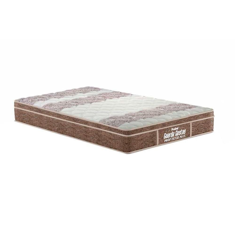 Colchão Solteiro Ortopédico D33 / EP Anatômico Firmepedic Guarda Costas PróIntense Plus Euro Pillow Brown (88x188x24) - Probel - 1