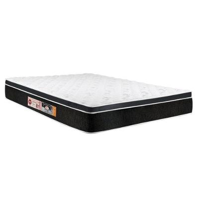 Colchão Casal Espuma Black White Air Euro Pillow 23cm D33 Colchões Castor