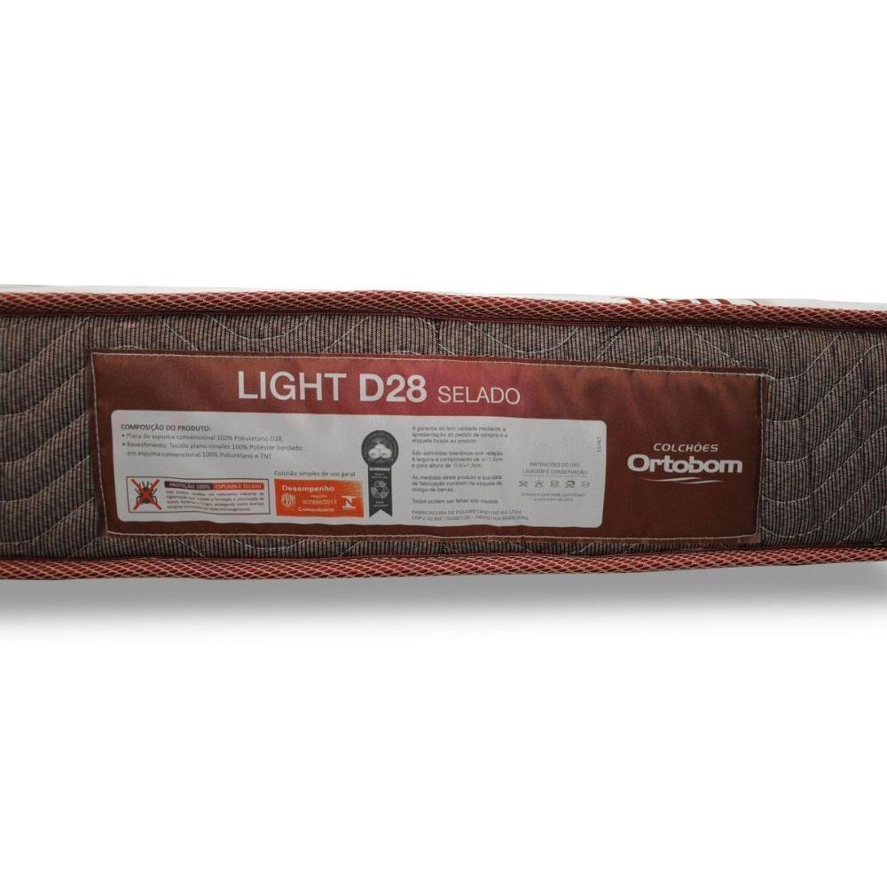 Colchão p/Berço D28 Light Saúde Infantil - 70x150x12 - Ortobom - 2