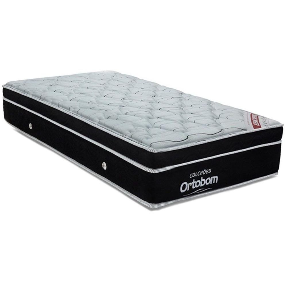 Colchão Solteiro Molas Ensacadas  SuperPocket Elegant OrtoPillow (88x188x28) - Ortobom - 1