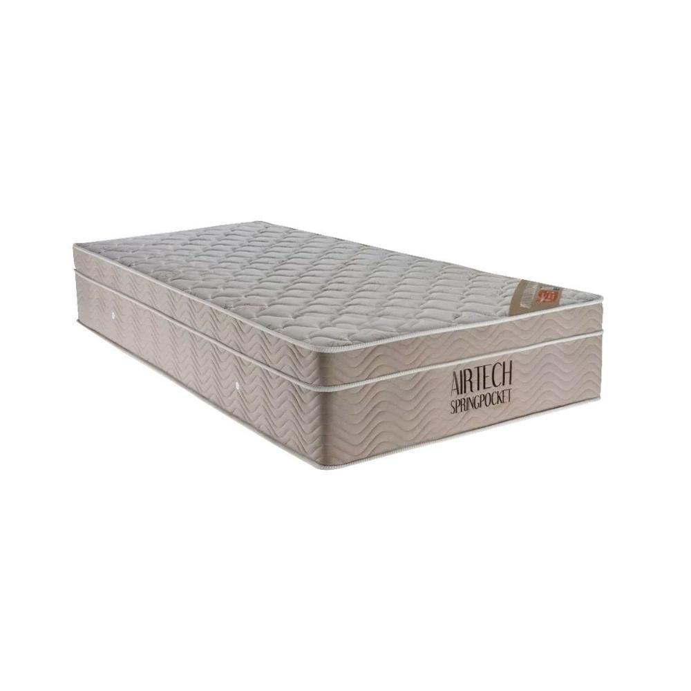 Colchão Solteiro Molas SuperPocket Ensacadas   Airtech Spring OrtoPillow (88x188x30) - Ortobom - 1