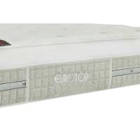 Cama Box Baú Solteiro: Colchão Molas Castor Pocket Summer Winter + Base CRC Courano White(88x188) - 4