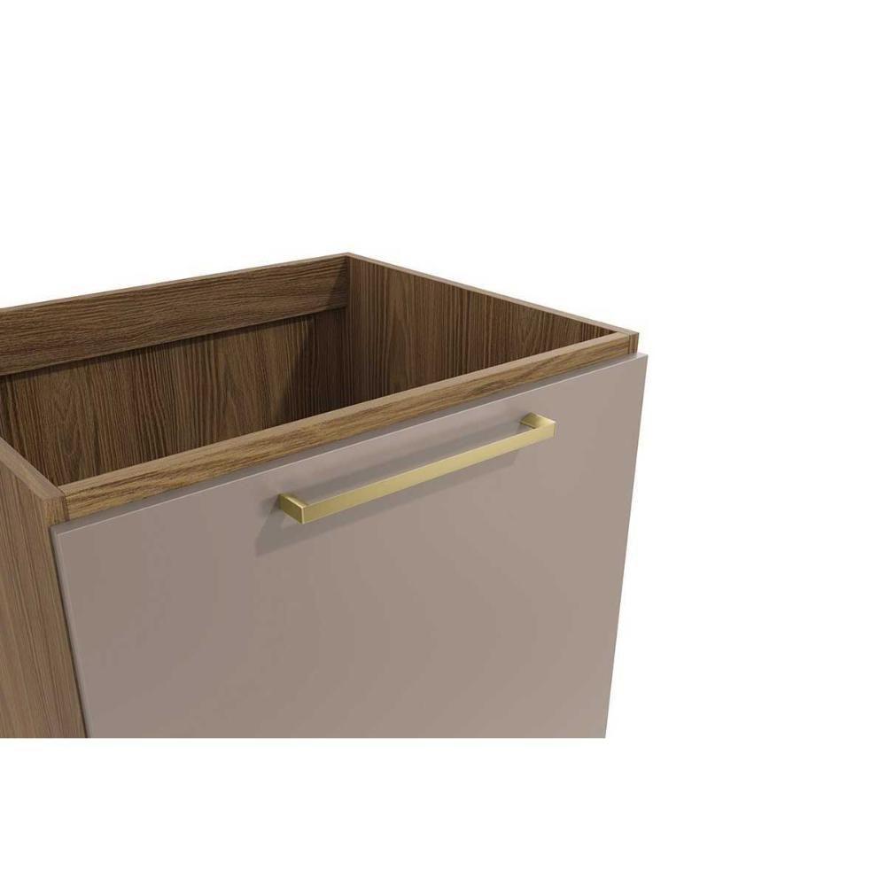 Módulo Cozinha Kappesberg Botanic Balcão Botanic M629 P-cooktop 1 Porta C-tampo 60cm Nogueira-oliva-cinzel - Kappesberg - 3