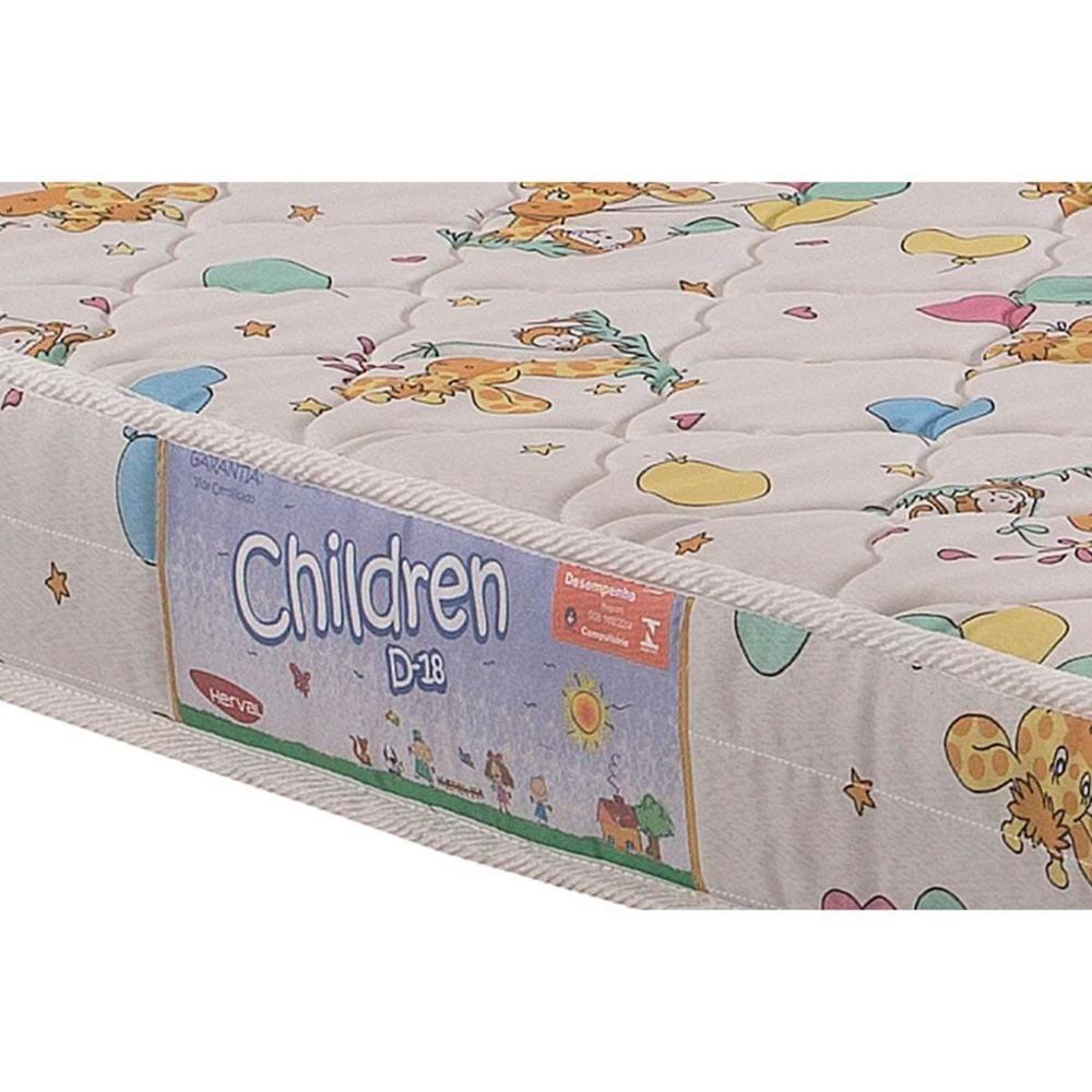 Colchão p/Berço D18 Children Infantil - 70x130x10 - Herval - 2